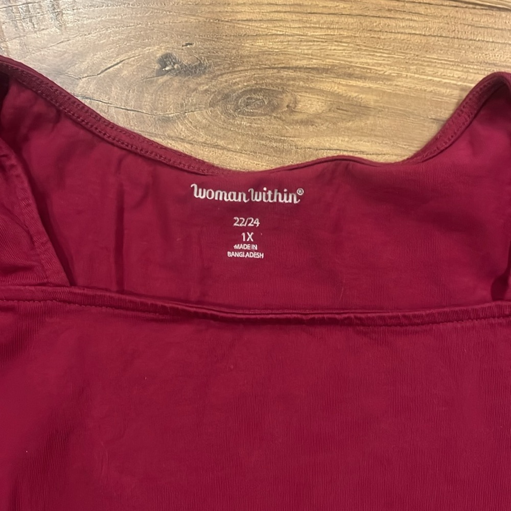 ‼️Brand new‼️ Woman Within 22/24 1X tee - Picture 2 of 4